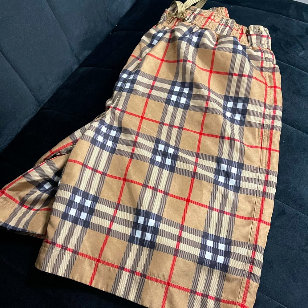 Boys Burberry Vintage Swim Trunks